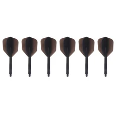 6개 4.5mm 2BA 플라스틱 전문 다트 플라이트 소프트 나사, 1) CHINA, 1개, 3) LT02-6 yellow