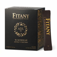 [FITANY] 피타니 제니스칼 컷앤아웃 브루 미라클화이버 알파CD, 1박스, 90g