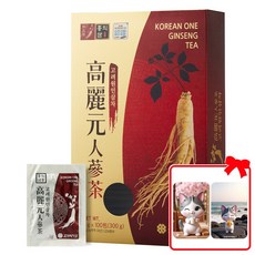 고려 고려원 인삼차 100T(+대순이 캐릭터 포토카드 증정), 1개