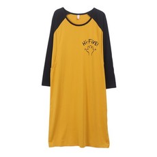 BABYSHARE 哺乳長袖孕婦裙