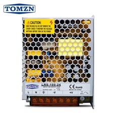 TOMZN 100W AC-DC SMPS 단일 출력 스위칭 전원 공급 장치 입력 110-240V 5V 12V 36V LED 조정 가능, 02 48V용, 01 100와트, 01 110220V ±15%
