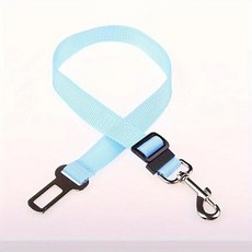 조절 강아지 자동차 벨트 여행용 애완동물 클립 내구성 나일론 중형견에 적합, 1개, 7. 파란색