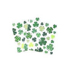 성 패트릭의 날 오찬 냅킨 40개 행복한 성 패트릭의 날 참 럭키 프린트 일회용 종이 냅킨 그린 런치 냅킨 홈 디너 뷔페 식기 파티 용품 12.7cm(5인치), 성 패트릭의 날 오찬 냅킨 40개, 행복한 성 패트릭의