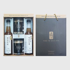 봉동댁 혼합세트 수제편강 200g-2개+생강진액 500ml-2개, 1개