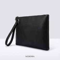 엔젤야옹 남녀공용 심플라인 클러치백