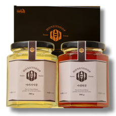 [국내산1등급천연벌꿀] 고급 꿀 벌꿀 천연꿀 선물세트, 1세트, 760g