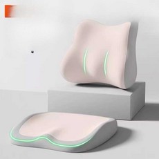 운전석 방석 의자 편한 시트 장거리 쿠션 허리보호, 1. 퓨어블랙(편안한착석감)단일방석, 1개