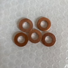 紫銅墊片 耐高溫高壓平墊介子, 5片,10*20*3