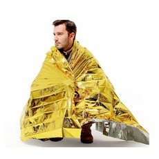 비상 담요 야외 비상 담요 열 담요 선 스크린 담요 인체를 따뜻하게 유지합니다., 기본, 1개