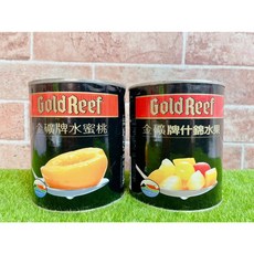 金礦 水蜜桃 什錦水果 綜合水果 825g, 1個