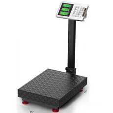 상업용 전자 저울 무게측정 방수 마트 정육점 접이식, 1개, 일반형 150kg 30x40 검정숫자