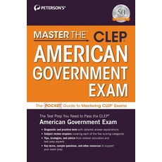 (영문도서)Master The(tm) Clep(c) American Government Exam Paperback, Peterson's, English, 9780768946116