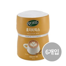 [대량구매] 리치스 카페 파우더 호지티 믹스 1BOX 550g 6개입, 1개