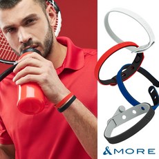 &MORE愛迪莫 Anion 負離子手環/腳環, 白色,手環, 1個