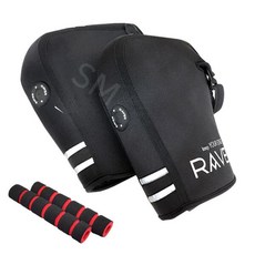 테온셀 오토바이 RAVER 겨울토시 레이버 장갑 레버그립 전년식 방한토시 워머 라버 글러브, 블랙