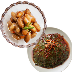 선미식가 양념깻잎 깻잎무침 1kg + 땅콩조림 1kg, 1세트, 2kg