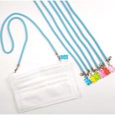 하리보 곰돌이 비즈 팬던트 마스크 스트랩