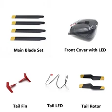 RC ERA 부품 C187 EC135 헬리콥터 메인 블레이드 로터 헤드 서보 비행 제어 송신기