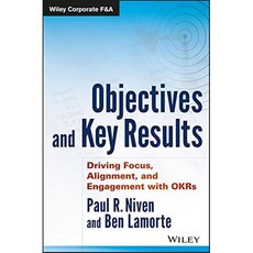 하드커버 책 목표 및 주요 결과: OKR을 통한 집중력 hardcover Book Objectives and Key Results: Driving Focus Alignme