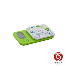 雷霆百貨 彩花廚房料理電子秤(蘋果綠) KS-254GNKO 烘焙專用精準測量