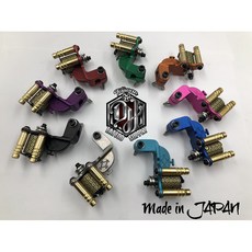 DH TATTOO SUPPLY 日本原裝進口 V2S 偏心軸馬達紋身機 - 加強線圈打霧機 (割線可用) - 日本高人氣, 1個, V2S火焰紅, V2S火焰紅