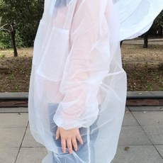 라엔 통기성 좋은 모기복 방충옷 꿀벌 보호복, 1개