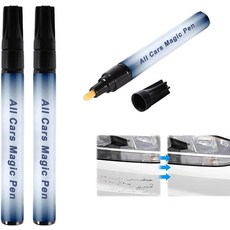 매직 카 스크래치 리무버 펜 - 모든 차량을 위한 빠르고 쉬운 페인트 수리 스크래치 칩 및 스크래치 수정 방수 및 자외선 차단 터치업 펜 모든 자동차 색상에 적합하고, 5, 1개