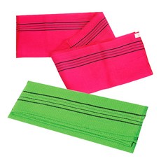 1+1 에스앤몰 국산 이태리 때타올 등밀이 긴 등때밀이 때타월 목욕타올, 랜덤 발송, 2개, 1개입