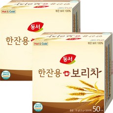 동서 한잔용 보리차 1.5g x 100T (50개입x2개)