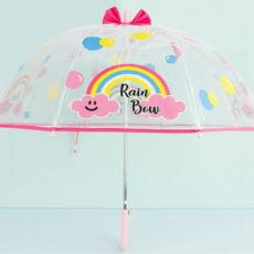 WINGHOUSE 彩虹印花透明雨傘