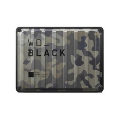 (Western Digital) WD HDD 4TB WDBLACK P10 Camo Edition USB 3.2 Gen1 [PS4 Xbox One 웨스턴, 블랙