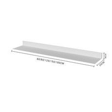 LED벽선반 진열대 인테리어 팬트리 벽걸이 선반, 화이트 180L x 20W (라이트 포함)
