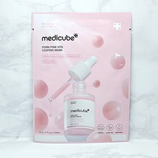 메디큐브 PDRN 핑크 비타 코팅 마스크, 1개, 10개입