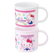 제삼오스토어 헬로키티 마슈구미 핸들컵 200ml 2P 어린이양치컵 음료컵 식사도구 나들이소품