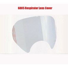 농약마스크 방독마스크 용접 방독면마스크 보호 필름 6885 렌즈 커버 3 M 6800 방진 팩 당 5 개 10 1525, 15PCS