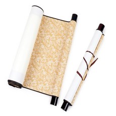 레나셀렉 동양화 서예 화선지롤 서예재료, 그린