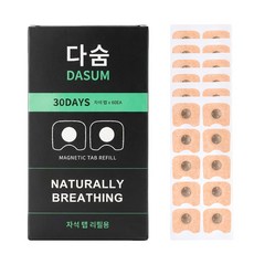 DASUM 비강확장기 자석 리필패치 60p 30일분, 1박스