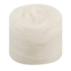 戳戳樂羊毛氈材料包，長纖維70S羊毛氈，多色羊毛條，DIY天竺鼠車車手作材料, 11淺杏白【10g/每包】, 1個