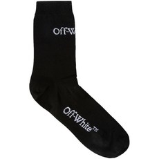 오프화이트 스몰 로고 양말