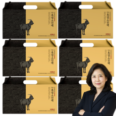 김소형 원장 무항생제 흑염소 사용 명품 흑염소 진액 국내산 자연방목형 흑염소즙, 2.1L, 6박스