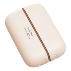 迷你磁吸暖手寶 雙面快速加熱 三檔溫度調節 安全防爆 超長續航, 卡其【鋁合金材質】, 無型號