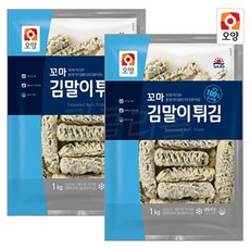 사조오양 꼬마김말이 튀김 1kg, 2개