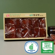 [식품명인 70호] 장바우 치악산 갱엿조각엿 1kg, 1개