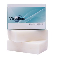 病毒崩VirusBom 噴劑100ppm/100ml/白麝香燕麥淨膚皂 100g, 1個, 淨膚皂 100g
