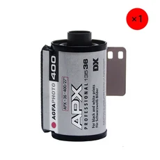 AGFA APX 400 흑백 전문 ISO 400 필름 코닥 H35 M35 M38 필름 카메라용 롤당 36 노출 135mm 1-10 롤, 02 1 Rolls