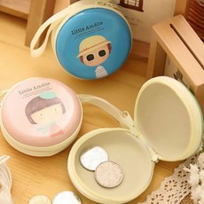 오르내르 원형 이어폰 동전지갑 보관/미니/파우치/케이스/귀여운