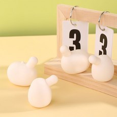 스퀴즈 이너볼 소프트 실리콘 말랑이 공 스트레스해소, 대형, 1개