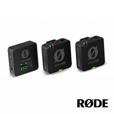 RØDE Wireless Pro 一對二無線麥克風, Black, WIPRO