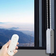 전동 수직 커튼 레일 모터 창문 리모컨 무선 Bluetooth 호스트 + RF 원격