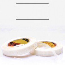 필라멘트 유리섬유 테이프 고하중 박스 포장 강력한 질긴 50M, 상세페이지 참조, 1개